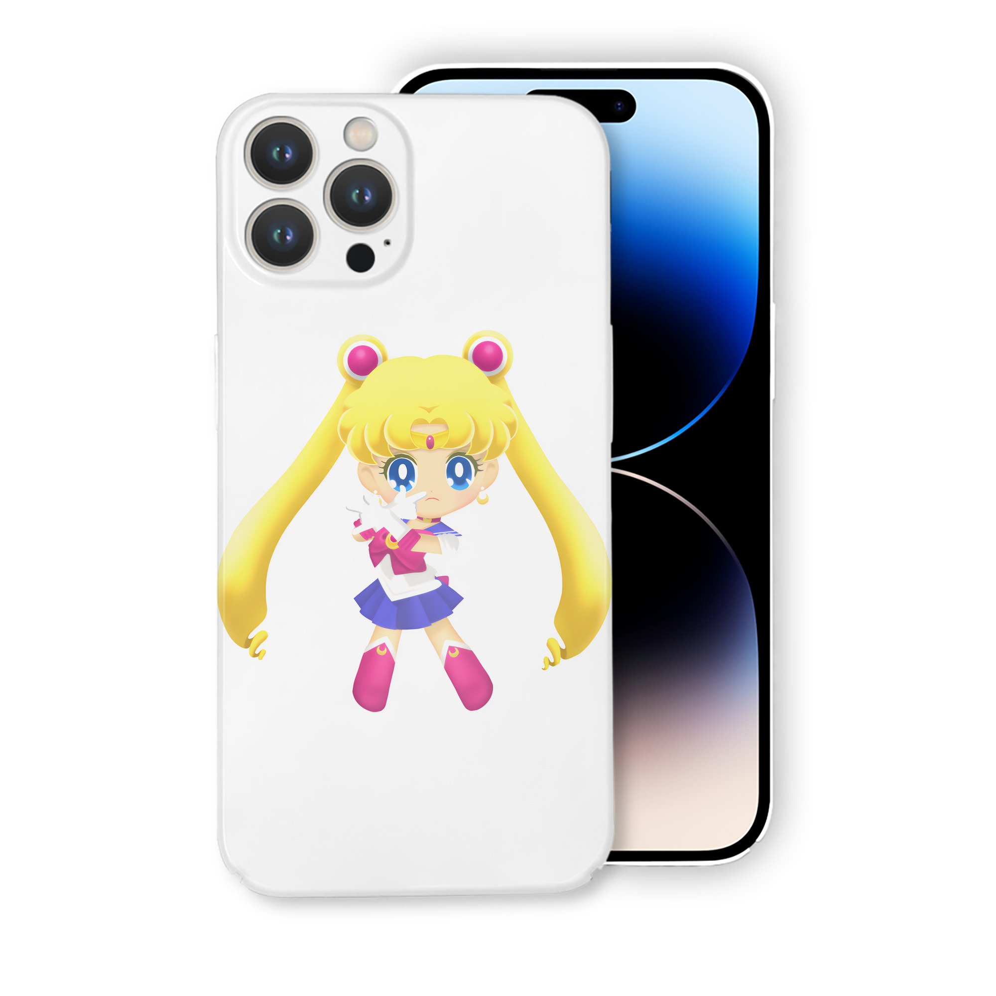 （画像用） 美少女戦士セーラームーン 月野 うさぎ つきの うさぎ Sailor Moon Tsukino Usagi 【iPhone 14シリーズ対応】ハードケース